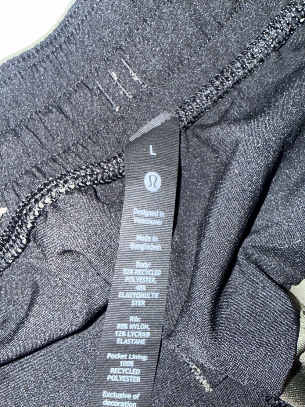 lululemon athletica Olive Performance Drawstring Joggers - Picture 3 of 3